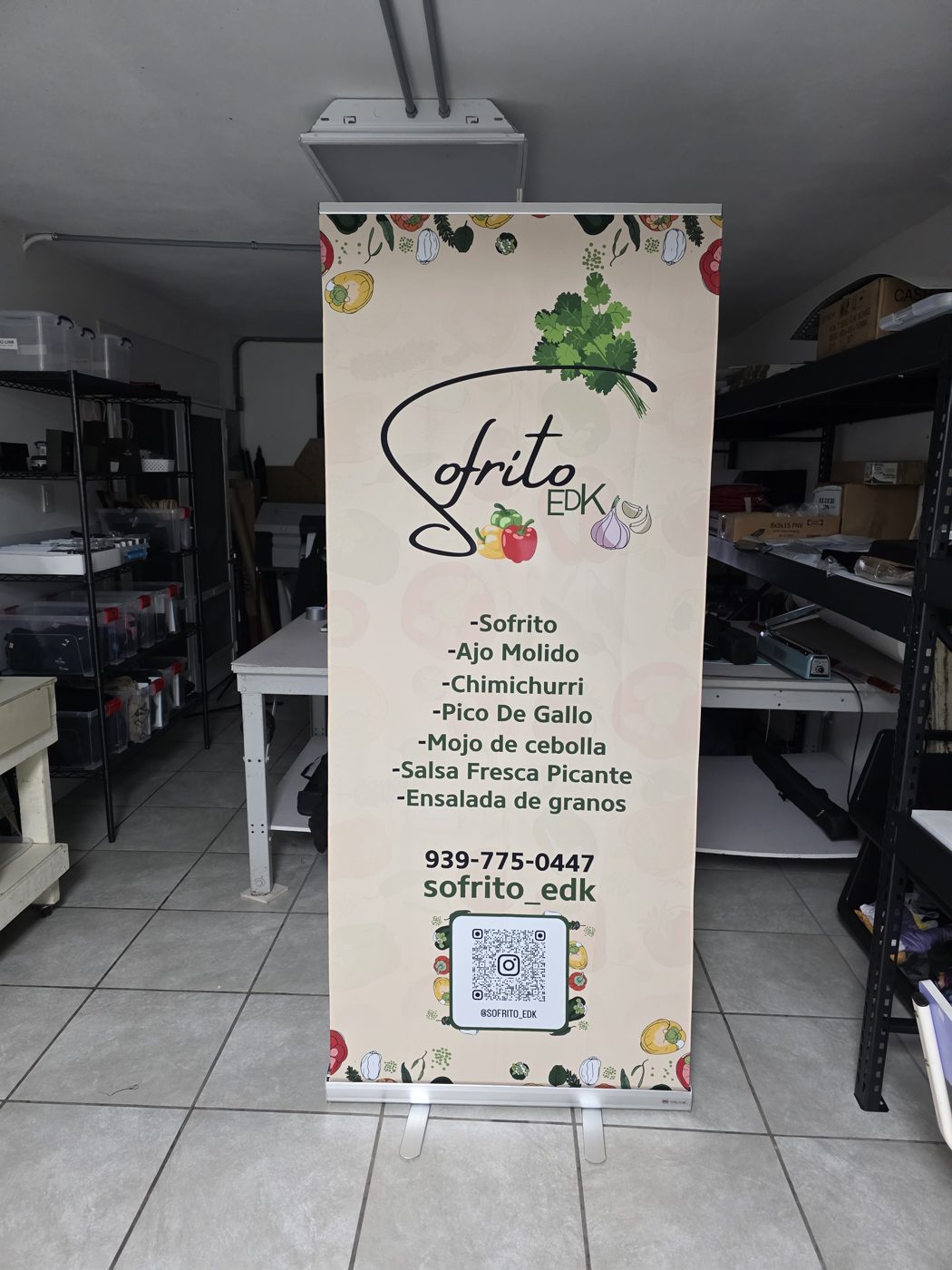 Roll-up de Sofrito EDK