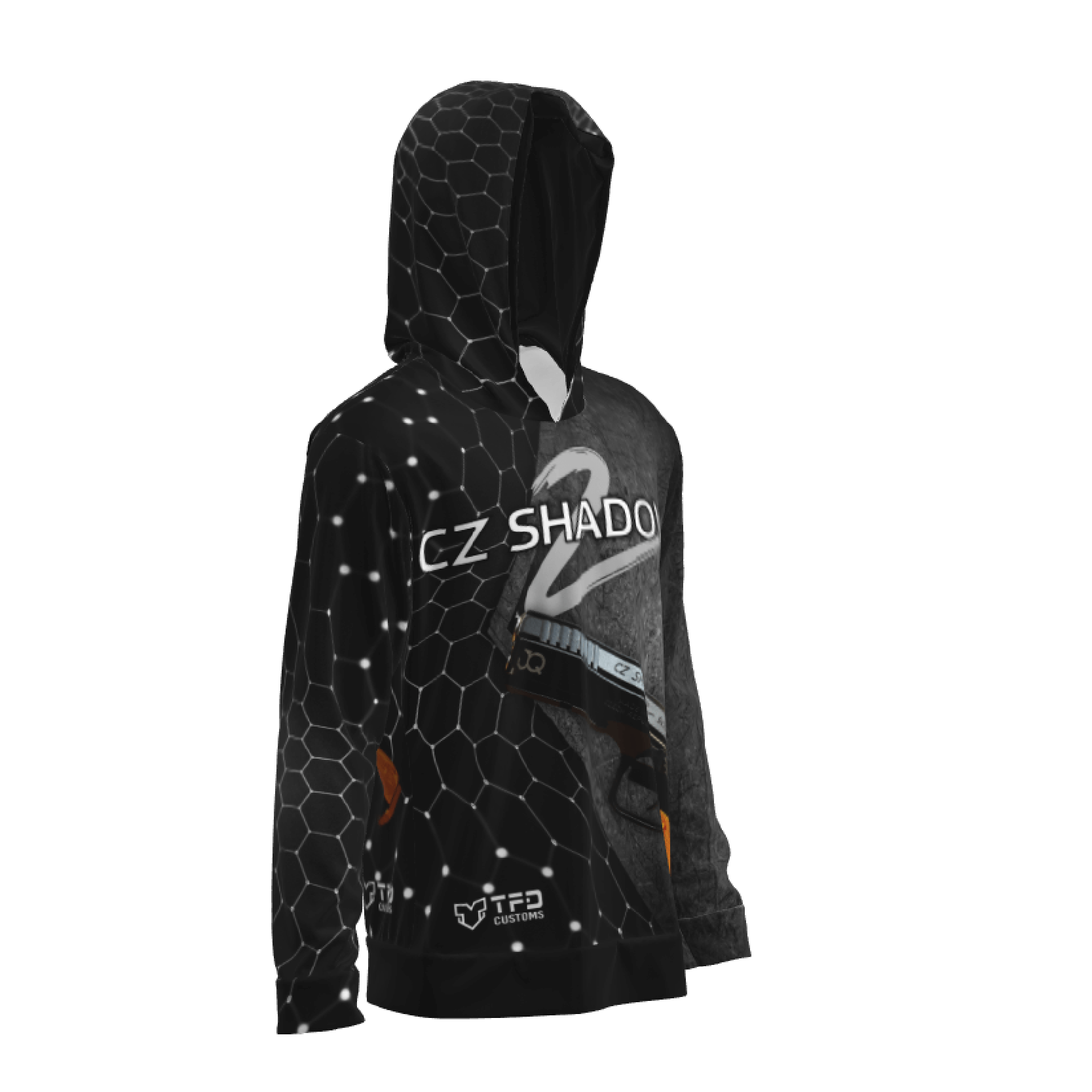 CZ Shadow 2 Negro Hoodie - Image 3