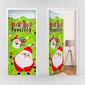 Forro de Navidad 01 Puerta
