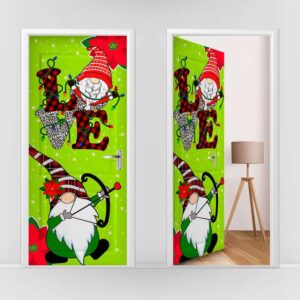 Forro de Navidad 17 Puerta