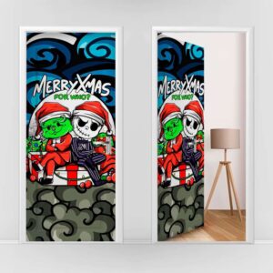 Forro de Navidad 19 Puerta