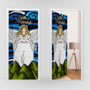 Forro de Navidad 20 Puerta