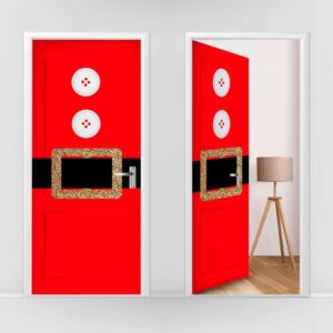 Forro de Navidad 22 Puerta
