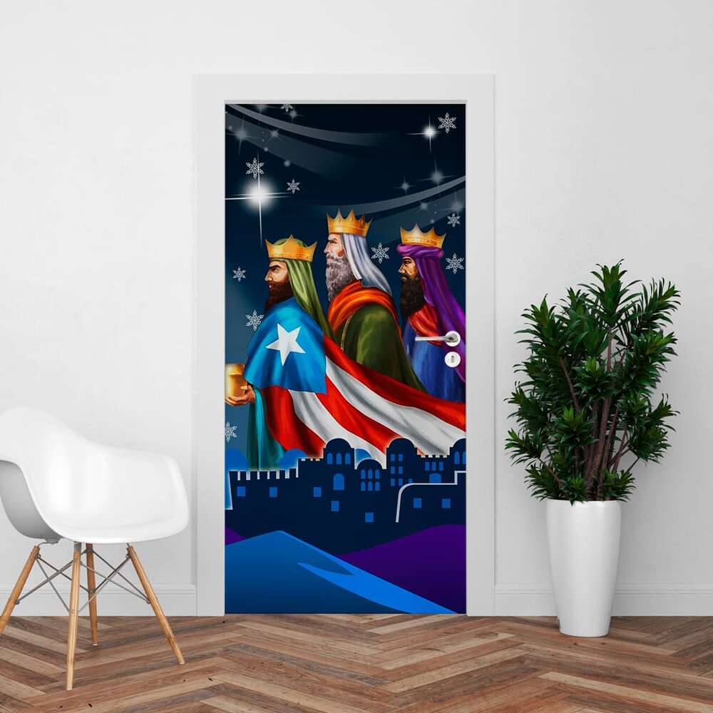 Forro de Navidad 25 Puerta - Imagen 3