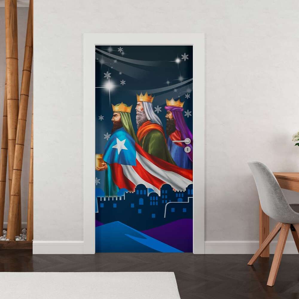 Forro de Navidad 25 Puerta - Imagen 4