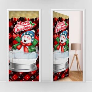 Forro de Navidad 08 Puerta