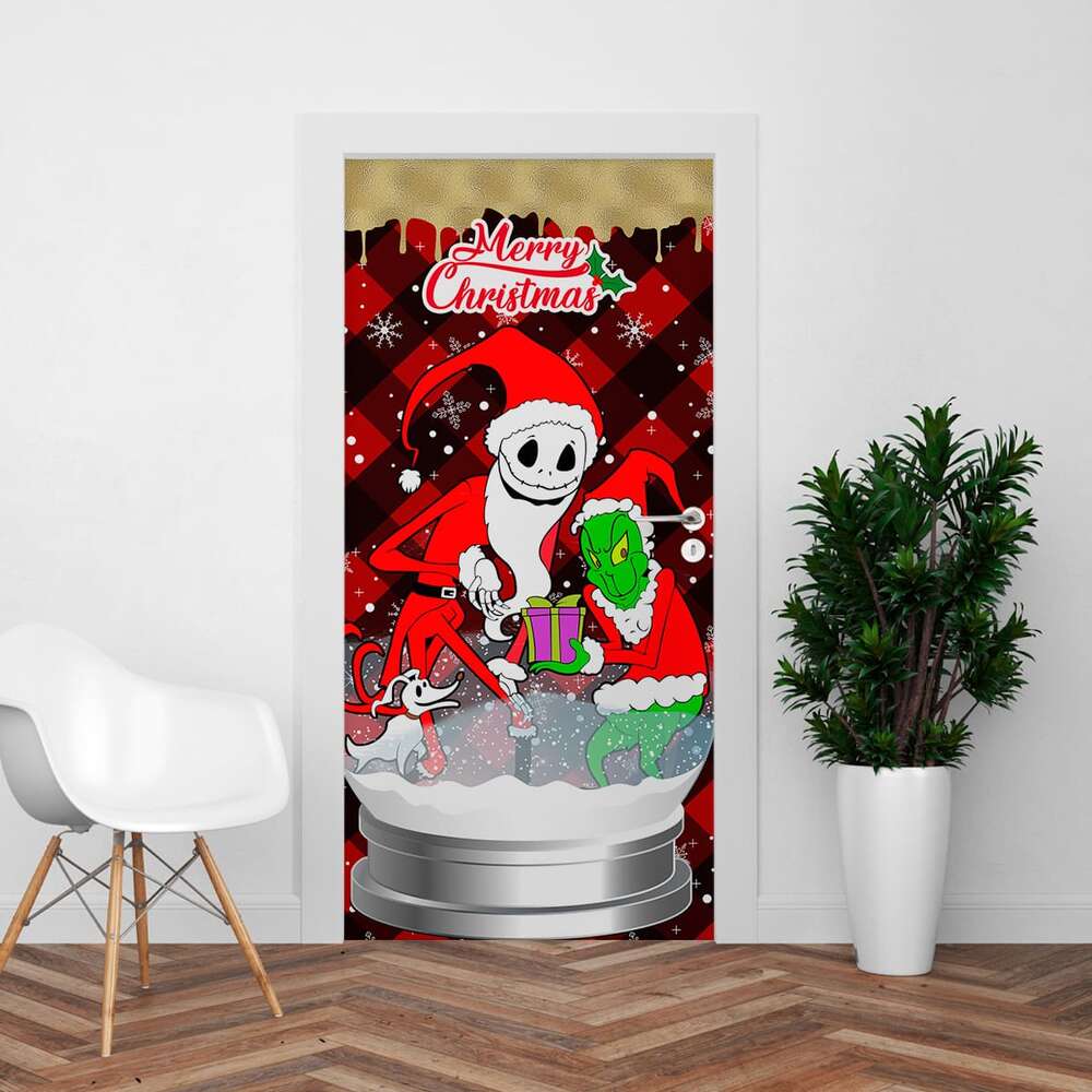 Forro de Navidad 09 Puerta - Imagen 3