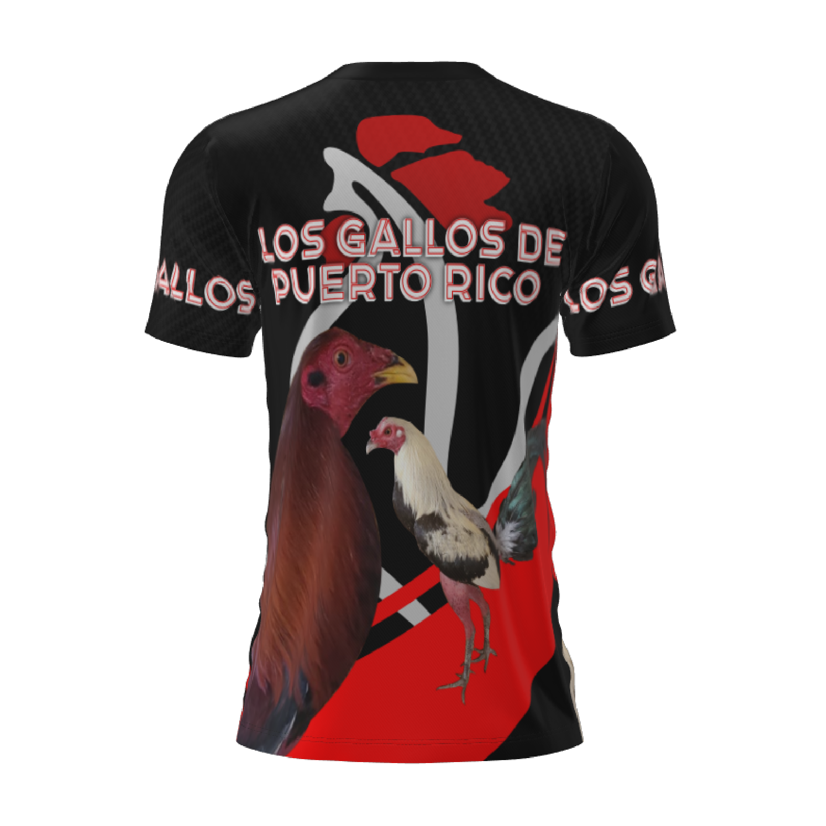 Los Gallos de Puerto Rico T-Shirt - Imagen 4