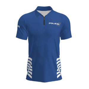 Policía Azul Polo / Polo Manga Larga