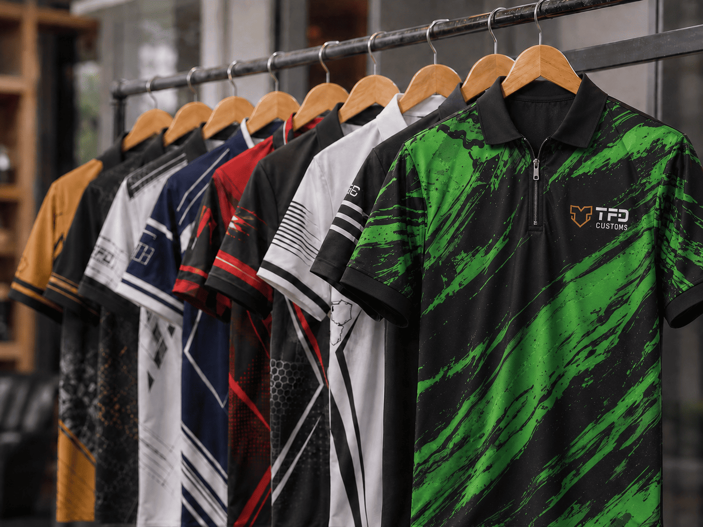 Colección de polos personalizados