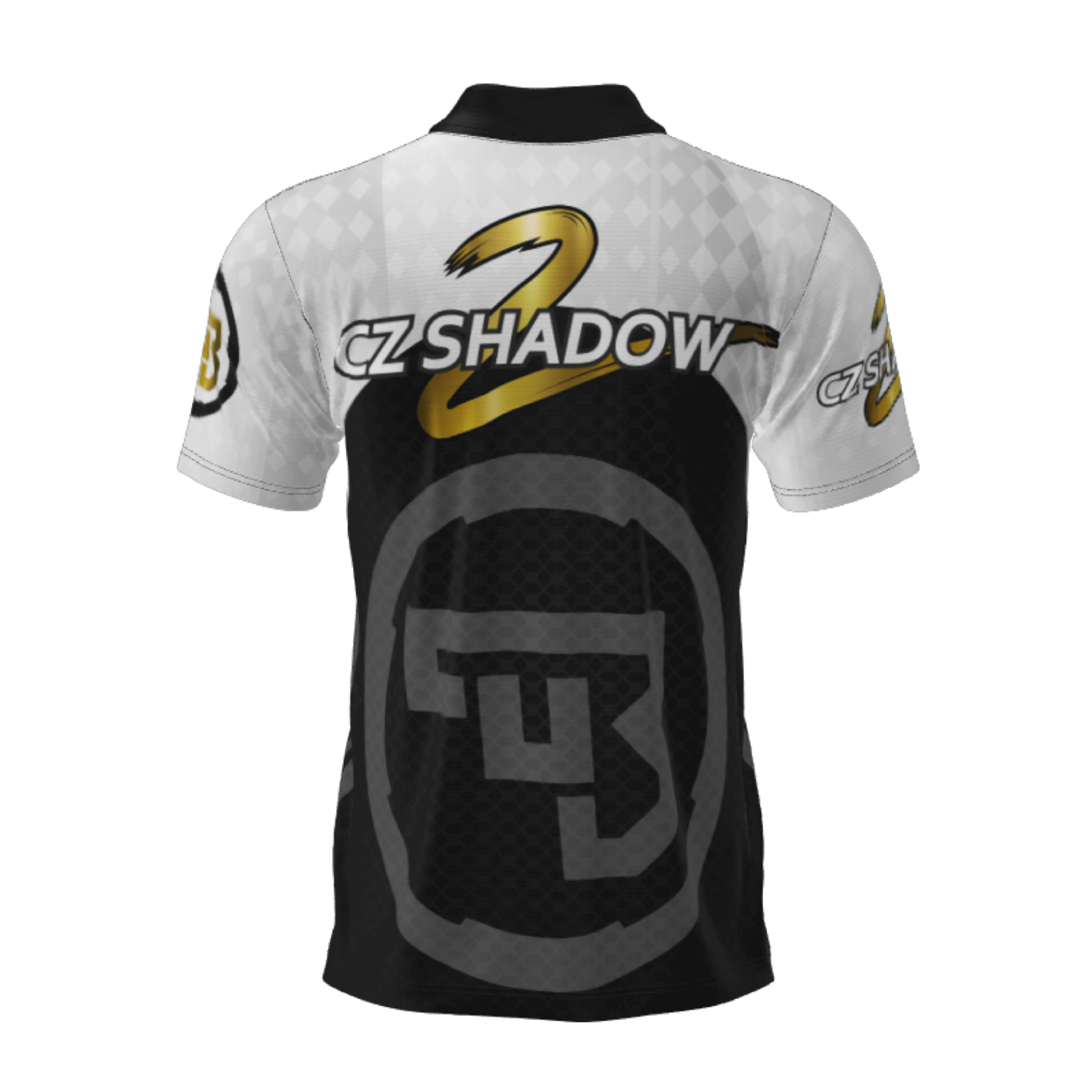 Shadow 2 Black & White Polo - Imagen 4