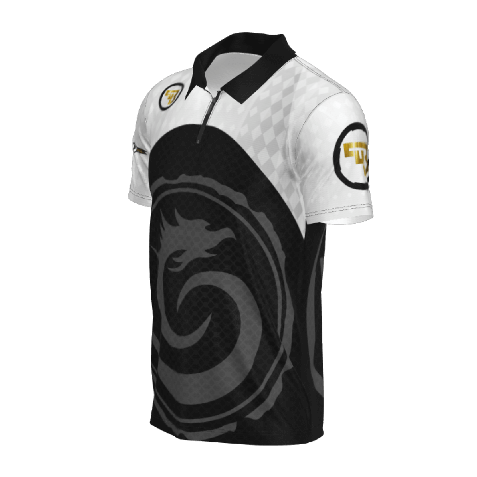 Shadow 2 Black & White Polo - Imagen 5