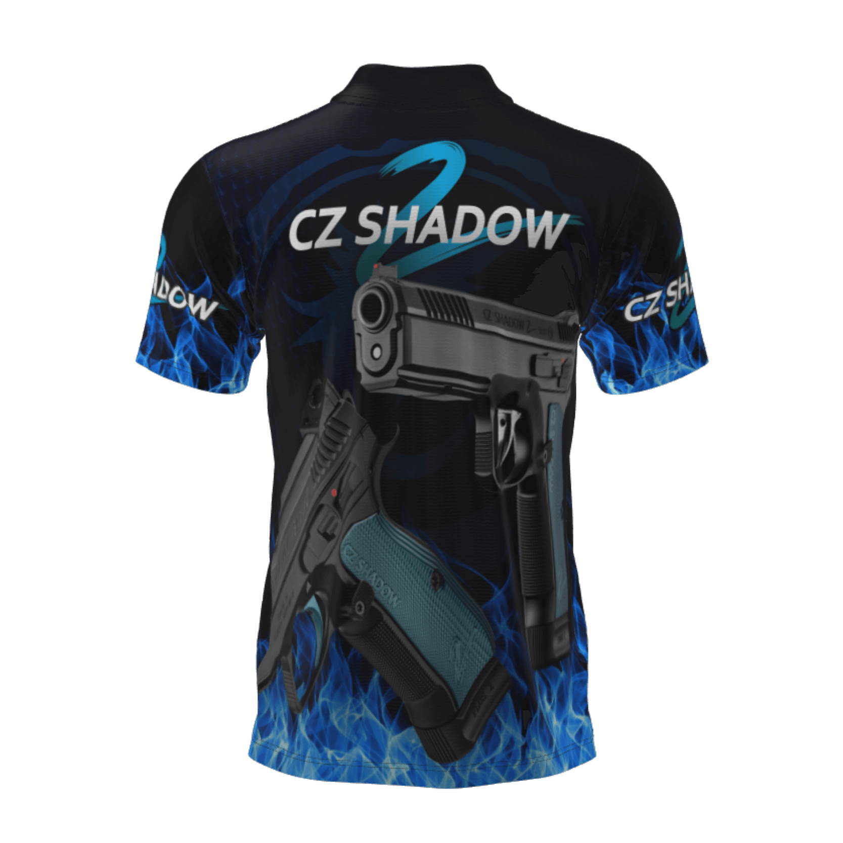 Shadow 2 Blue Polo - Imagen 4