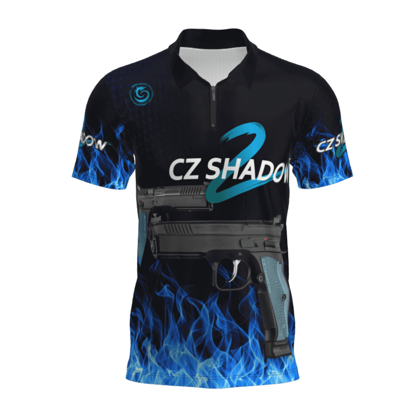 Shadow 2 Blue Polo